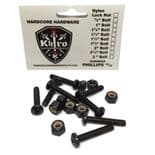 KHIRO "Panhead  - X Long" Skateboard  Truck Bolts 1.75" 2.0" or 2.5" Longboard  Slalom