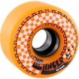 KROOKED "Zip Zinger" Skateboard Wheels 58mm ORANGE 80a Cruise Filmer Transport