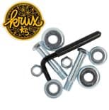 KRUX TRUCKS "DLK K5 Kingpin Set" Inverted Skateboard Kingpin Bolts & Tool