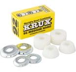 KRUX TRUCKS "World's Best Cushions" Truck Bushings Skateboard Medium 92a WHITE Rubbers