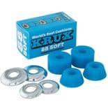 KRUX TRUCKS "World's Best Cushions" Truck Bushings Skateboard Soft 88a BLUE Rubbers