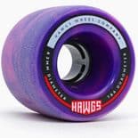 LANDYACHTZ "Fattie" HAWGS 63mm 78a  PURPLE Skateboard Wheels Slide Freeride Longboard