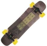LANDYACHTZ "Tomahawk Lines" Complete Longboard Skateboard 37" x 9.75" Freeride Slide Carve