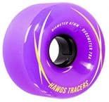 LANDYACHTZ "Tracer" HAWGS 67mm 78a PURPLE  Skateboard Wheels Slide Freeride Longboard