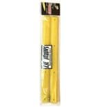 LIL JAWNS "Wide Curb Jawns" Skateboard Rails 14" Slide Bars YELLOW Pair