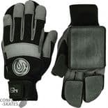 LUSH "Freeride" Slide Gloves Skateboard Longboard BLACK SMALL only Downhill Race Protection