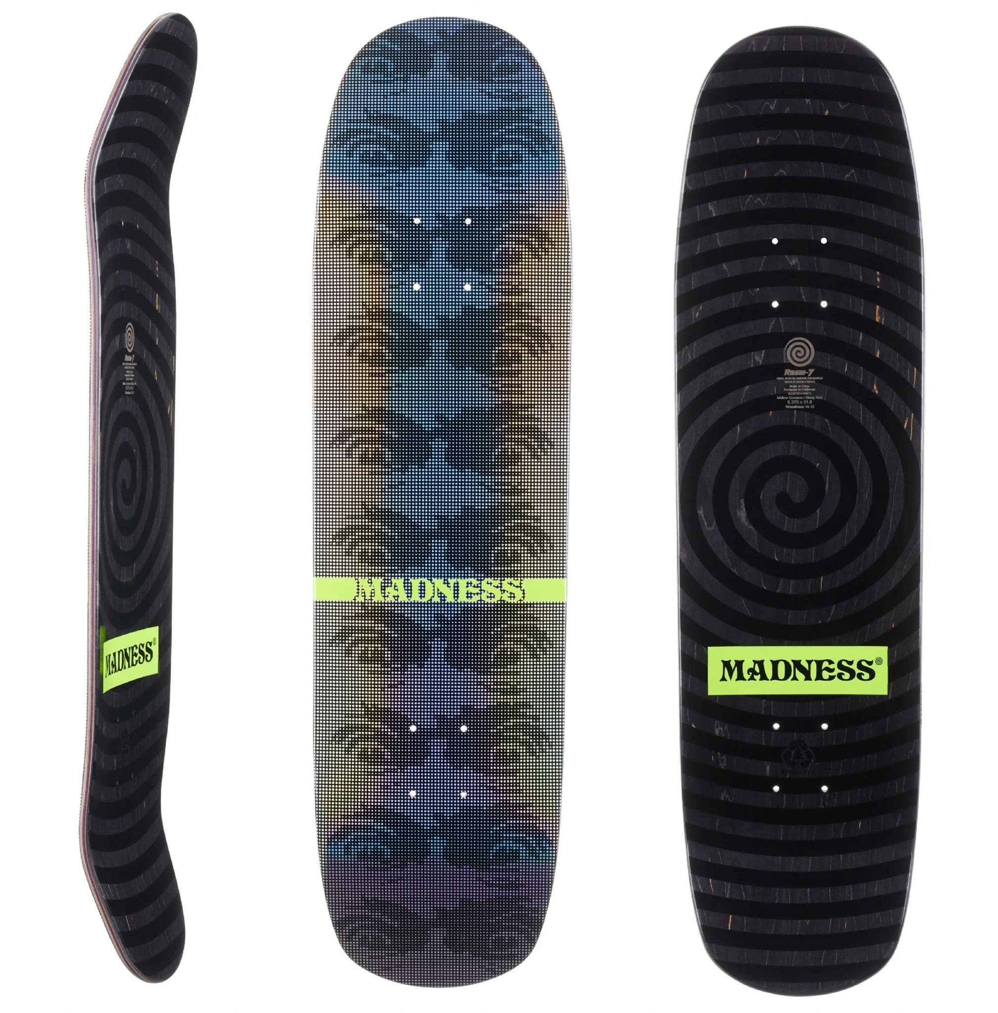 MADNESS SKATEBOARD 8.375　デッキ MADNESS 