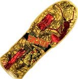 MADRID "Ants" Gary Sanderson Skateboard Deck 1980s Original NOS YELLOW Mini