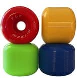 MADRID "Fly" Skateboard Wheels  60mm 90a 4 MIXED  1980s Old Skool Stranger Things