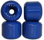 MADRID "Fly" Skateboard Wheels  60mm 90a  BLUE  1980s Old Skool Stranger Things