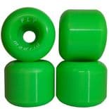 MADRID "Fly" Skateboard Wheels  60mm 90a  GREEN  1980s Old Skool Stranger Things