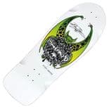 MADRID "Beau Brown" Skateboard Deck 10.375" x 30.625" WHITE 1980s OG Concave