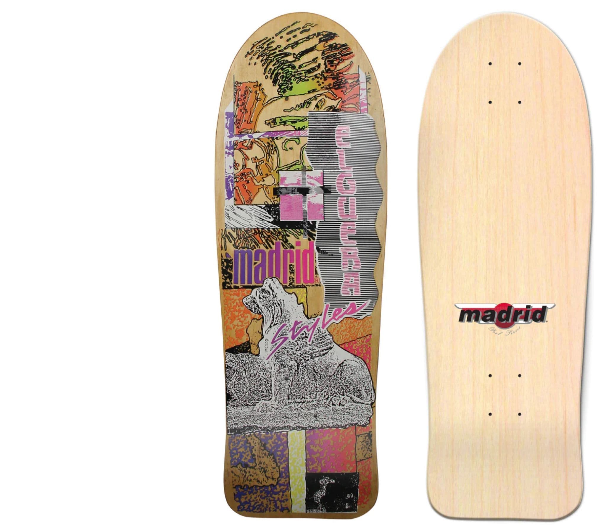 MADRID & x22;El Gato& x22; Eddie Elguera Skateboard Deck 9 75& x22