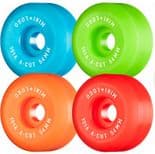 MINI LOGO "A-Cut 2" Skateboard Wheels 54mm 101a MIXED SET Park Street Ramp