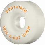 MINI LOGO "C-Cut 2" Skateboard Wheels 54mm 101a Park Ramp Street WHITE