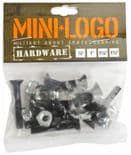 MINI LOGO "Mini-Logo Bolts" Skateboard Truck Mounting Bolts 1.5" Phillips Countersunk