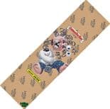 MOB / GARBAGE PAIL KIDS "Wacky Jackie" CLEAR Skateboard Griptape 9" x 33" Santa Cruz GPK