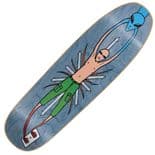 NEW DEAL "Alien" Mike Vallely Skateboard Deck 9.18" Screen Printed  BLUE  V-PLY 1991