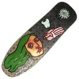 NEW DEAL "Bird Hand  - Metallic" Morrison Skateboard Deck 9.875"  Ltd Edition 1990s