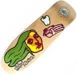 NEW DEAL "Bird Hand" Morrison Skateboard Deck 9.875" NATURAL Screen Print Ltd Edition