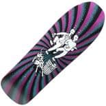NEW DEAL "Chums" Steve Douglas Skateboard Deck 9.75" PURPLE Screen Print Ltd Edition 1990s