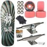 NEW DEAL "Douglas - Chums" Skateboard  Complete 9..75" x 31.3"  SLIMEBALL Bigballs 1990s Old Skool