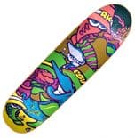 NEW DEAL "DSV" Ron Knigge Skateboard Deck 8.6" HT  NEON  1992