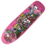NEW DEAL "Happy Hippies" Andy Howell Skateboard Deck 9.375"  HT PINK Ltd Edition 1990s