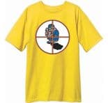 NEW DEAL "Howell Granny .43 Magnum" Skateboard T-Shirt YELLOW S M L XL 1990s Tee