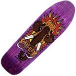 NEW DEAL "Mammoth" Mike Vallely Skateboard Deck 9.5"  Screen Printed  PURPLE  Ltd Edition 1990s