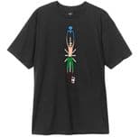 NEW DEAL "Mike Vallely - Alien" Skateboard T-Shirt BLACK  M L XL 1990s Tee