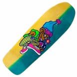 NEW DEAL "Monkey Bomber - Neon" Danny Sargent Skateboard Deck 9.625" Limited Edition
