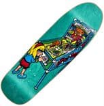 NEW DEAL "Pimpball Wizard" Justin Girardi Skateboard Deck 9.5" HT BLUE Ltd Edition 1991