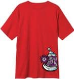 NEW DEAL "Spray Can" Skateboard T-Shirt RED S only 1990s Tee