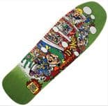 NEW DEAL "Tricycle Kid" Andy Howell Skateboard Deck 9.625" GREEN Transfer Print Ltd Edition 1990s