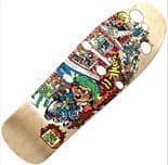 NEW DEAL "Tricycle Kid" Andy Howell Skateboard Deck 9.625" NATURAL Screen Print Ltd Edition 1990s