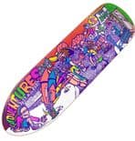 NEW DEAL "Adventures of" Justin Girard Skateboard Deck 9.72" NEON  1990s