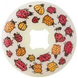 OJ "Boserio - Ladybugs " Skateboard Wheels 60mm 99a WHITE OG Combo OJs