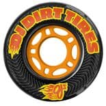 OJ "Dirt Tryes - Thunder Juice" Skateboard Wheels  Treaded Surface 70mm 78a BLACK OJs