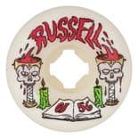 OJ "Double Duros - Mini Combo"  Chris Russell Skateboard Wheels 56mm  95a / 101a WHITE OJs