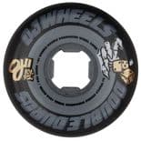 OJ "Double Duros - Mini Combo" Skateboard Wheels 54mm  95a / 101a BLACK OJs