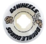 OJ "Double Duros - Mini Combo" Skateboard Wheels 56mm  95a / 101a WHITE OJs