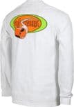 OJ "Hot Juice" Skateboard  L/S T-Shirt WHITE M L or XL Tee 1970s 1980s LONG SLEEVE