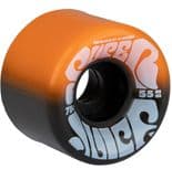 OJ "Super Juice Mini" Skateboard Wheels by Santa Cruz BLACK & ORANGE 55mm 78a  Cruise Transport