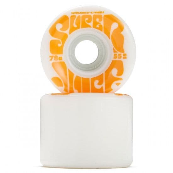 OJ Mini Super Juice 55mm 78A Cruiser Skateboard Wheels - Orange - 4 Pack