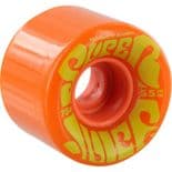 OJ "Super Juice Mini" Skateboard Wheels by Santa Cruz ORANGE 55mm 78a 1970s Cruise Transport
