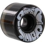 OJ "Super Juice Mini" Skateboard Wheels by Santa Cruz TRANS BLACK 55mm 78a 1970s Cruise Transport