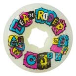OJ "Team Rider" Skateboard Wheels 57mm 95a Pool  WHITE  Speedwheels Teamrider OJs