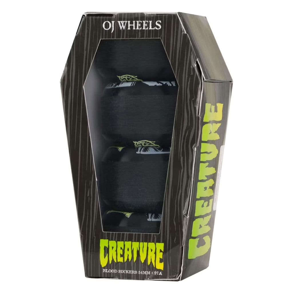 OJ WHEELS / CREATURE "Coffin Box - Blood Suckers" Skateboard Wheels ...
