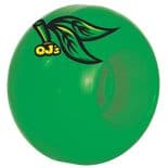 OJ WHEELS "Little Doodies - Lil Limes" Skateboard 58mm 99a LIME Pool Old Skool OJs